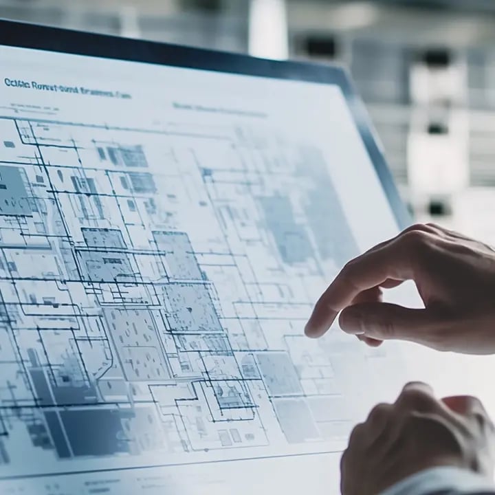 A designer planning and evaluating the signal delivery for an upcoming AV project.