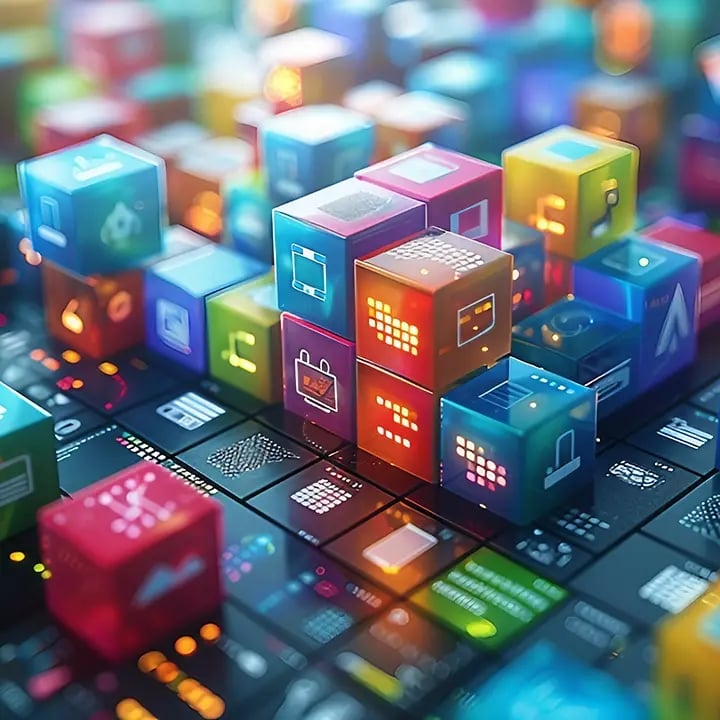 A visualization of content management.