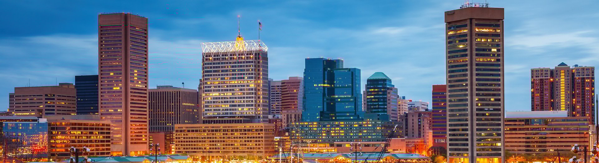 Baltimore Maryland Skyline Option 1