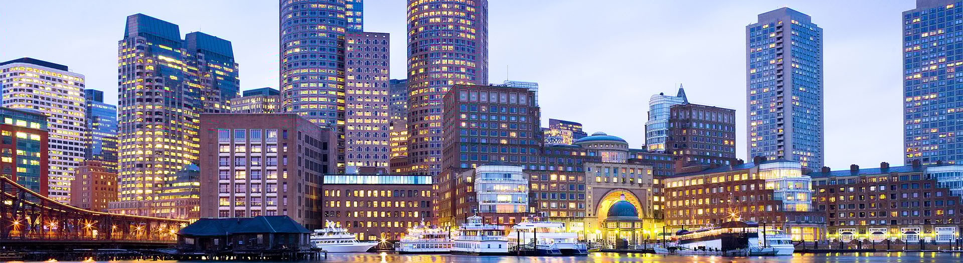 Boston Massachusetts Skyline