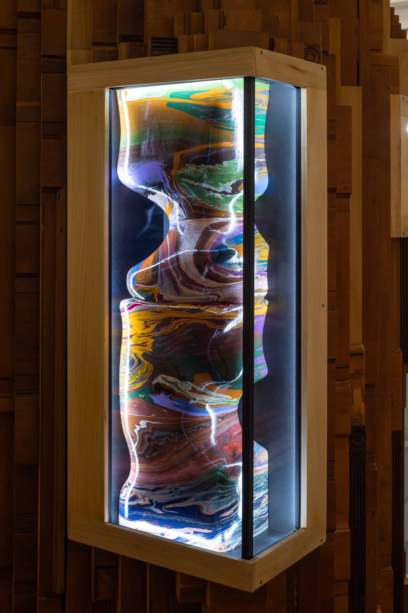 Certain Measures Recombinant Room art in the wall.20_Henrik Kam 2025