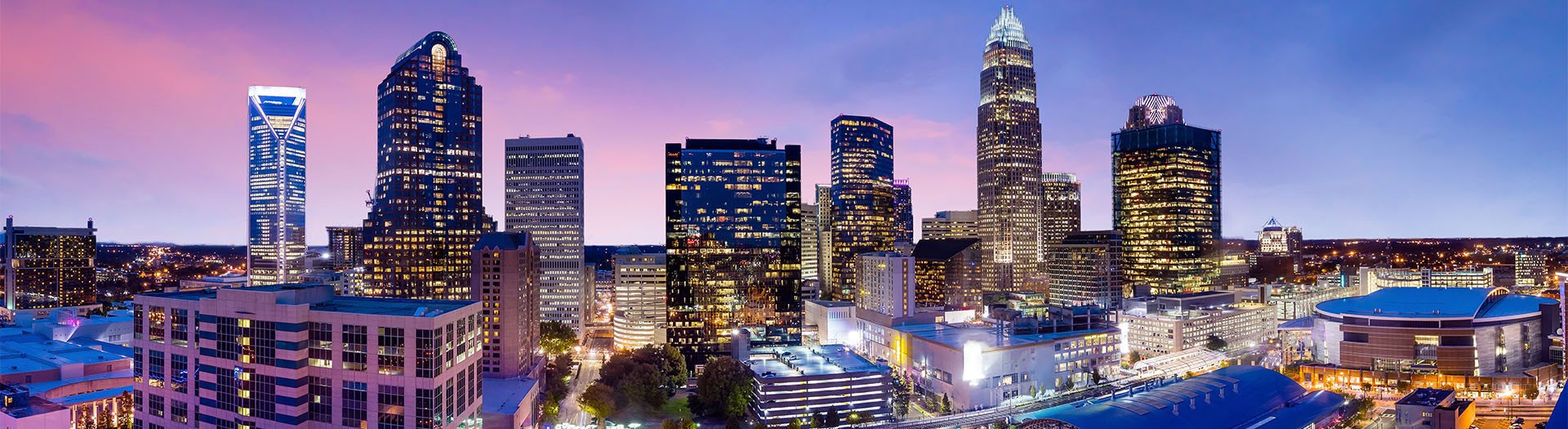 Charlotte North Carolina Skyline