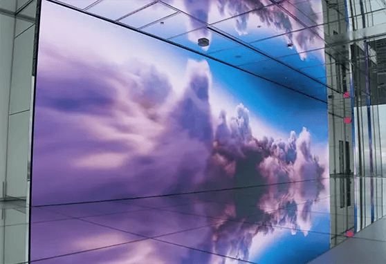 LED displays in the Summit One Vanderbilt attraction synchronize with lights and sound to amplify the immersive experience for guests visiting the observation deck.