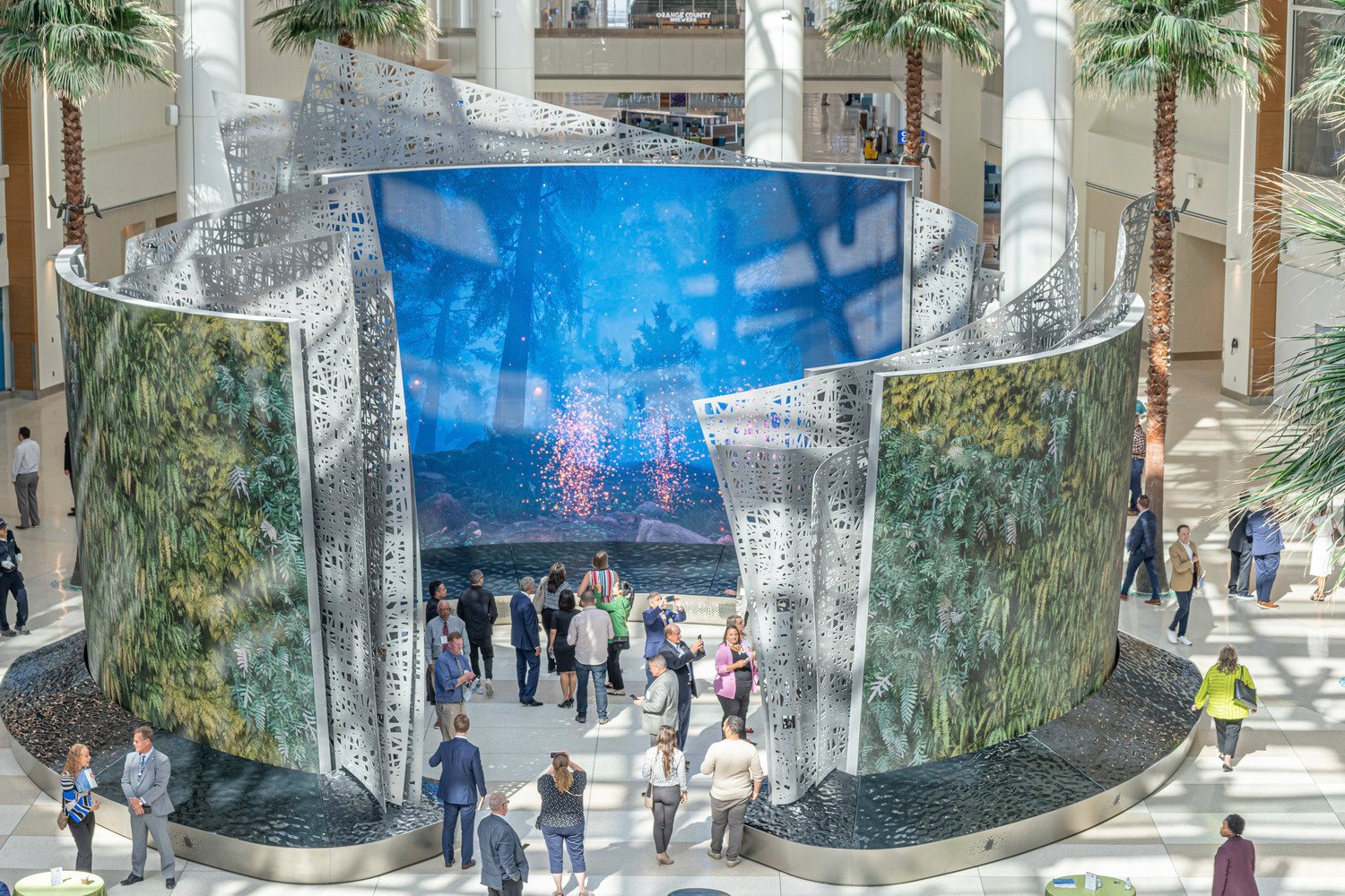 Orlando Airport LED Wall Activation