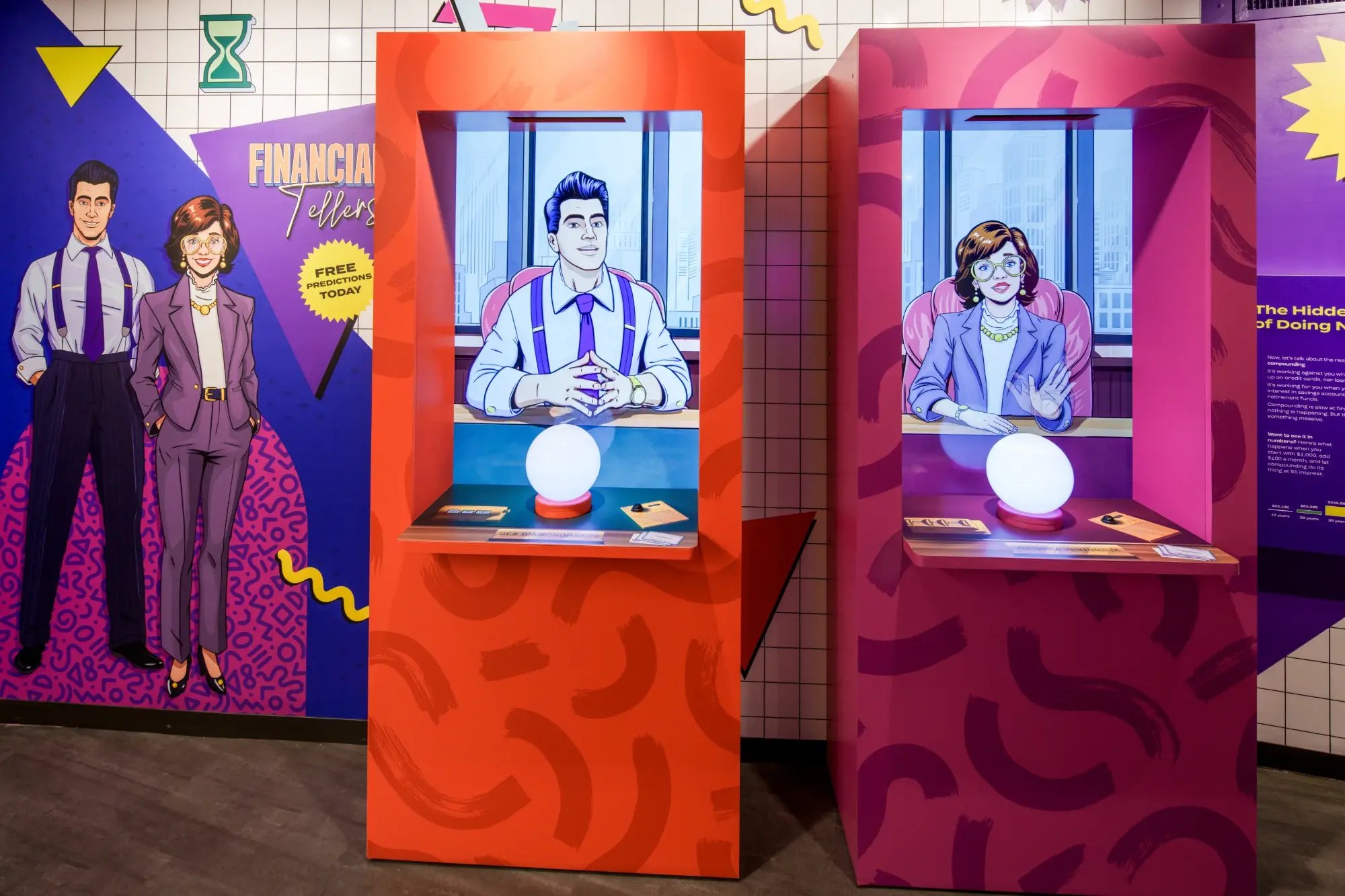 Two financial fortune tellers. 