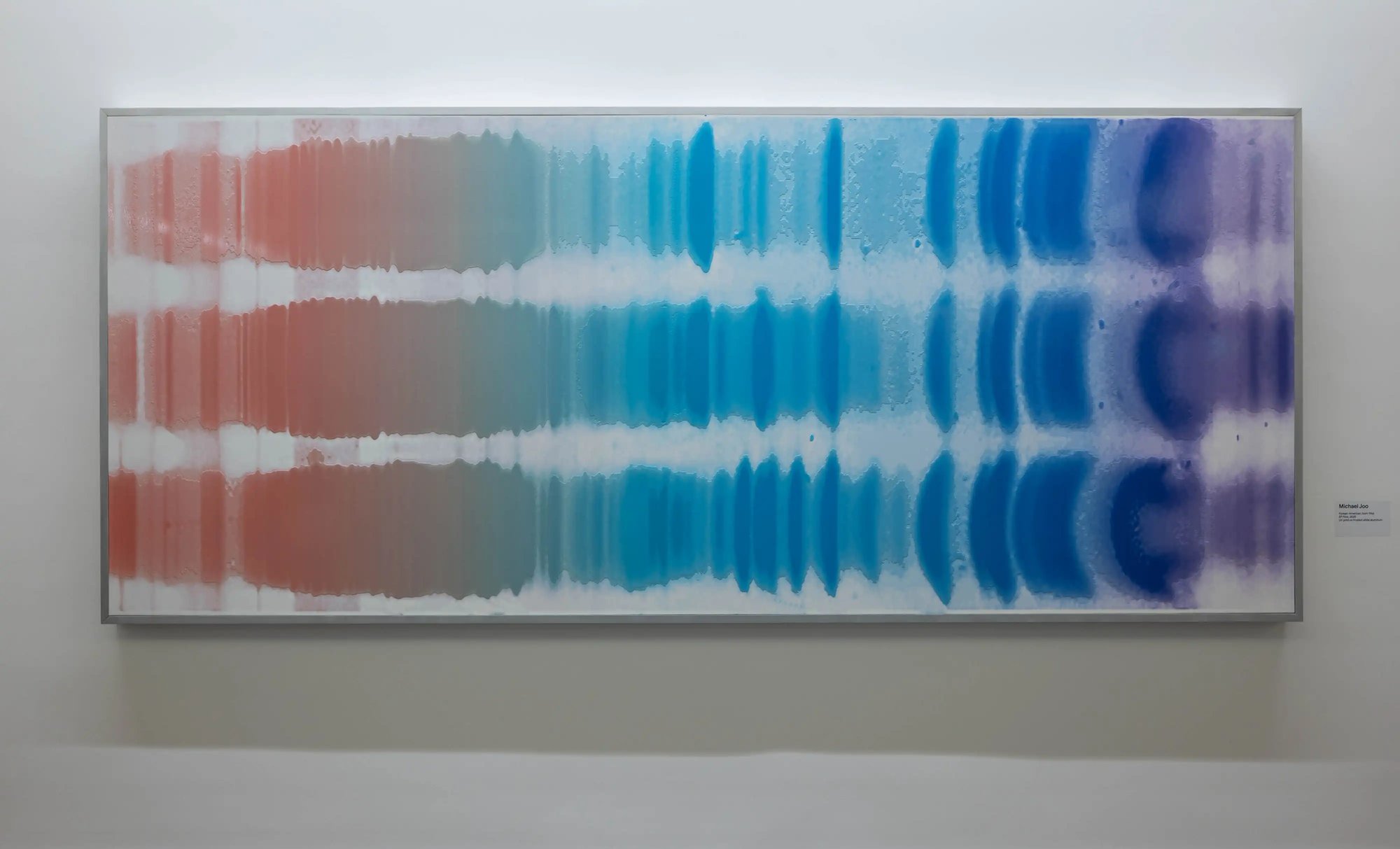 Michael Joo EP Cascade #5322 painting on the wall.