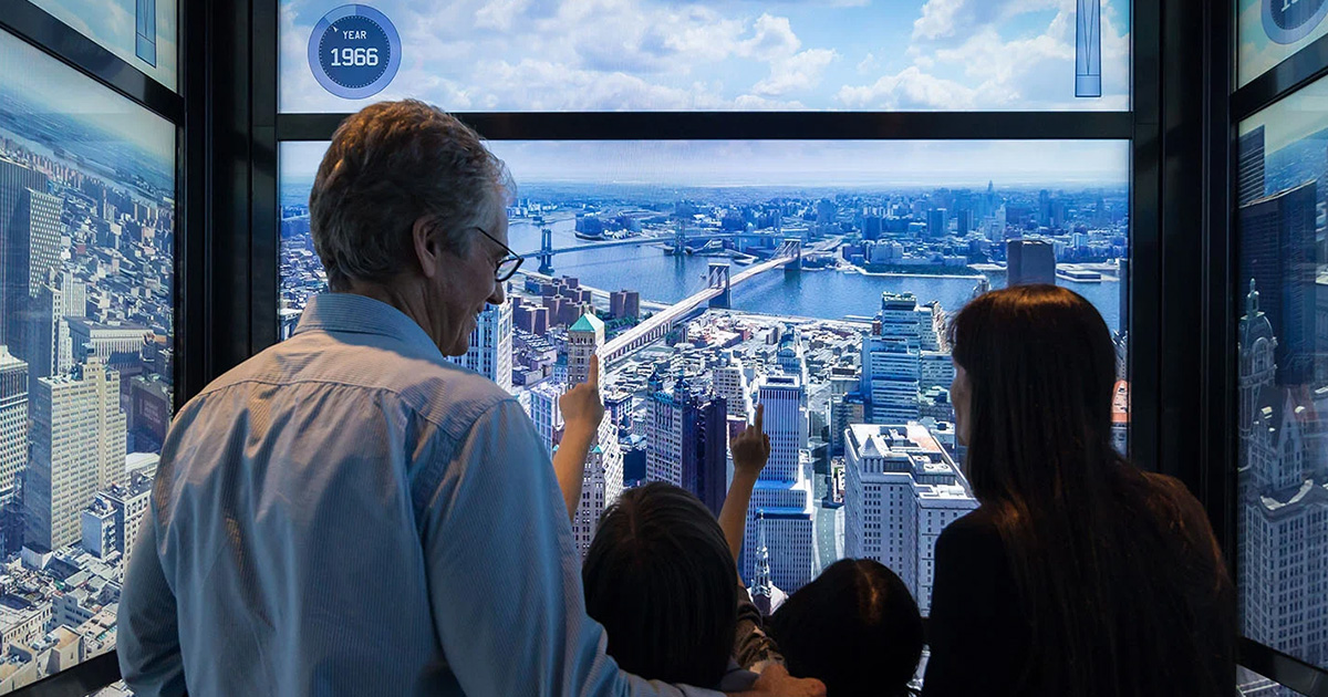 One World Observatory features immersive audiovisual experiences, including high-definition video walls and dynamic projection mapping that showcase the city’s skyline and history. The AV elements enhance storytelling and elevate the visitor journey, offering a breathtaking, tech-driven perspective from one of the world’s tallest buildings.