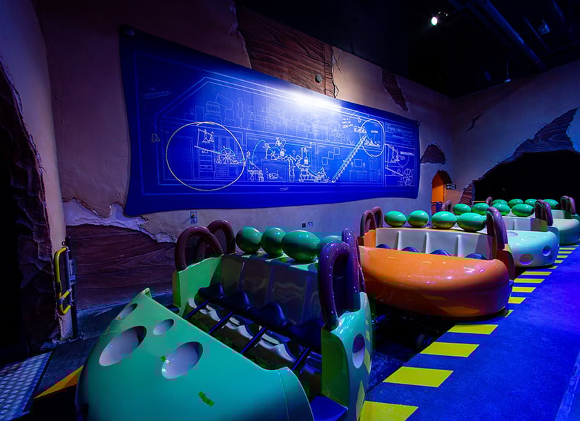 Tom & Jerry’s Swiss Cheese Spin at Warner Bros. World Abu Dhabi