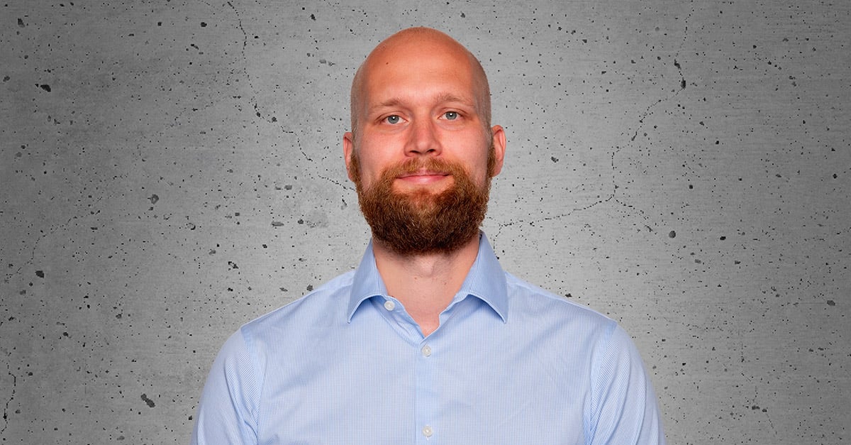 Professional headshot of Nico Åhlström, executive leader at Electrosonic.